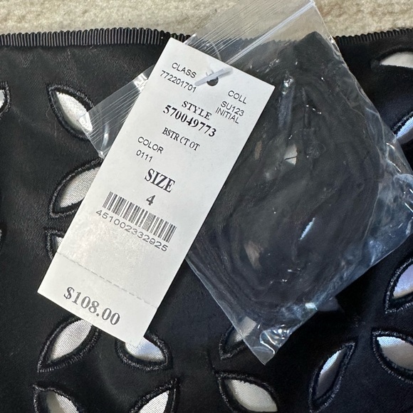 NWT WHBM 4 Bustier - Picture 4 of 5